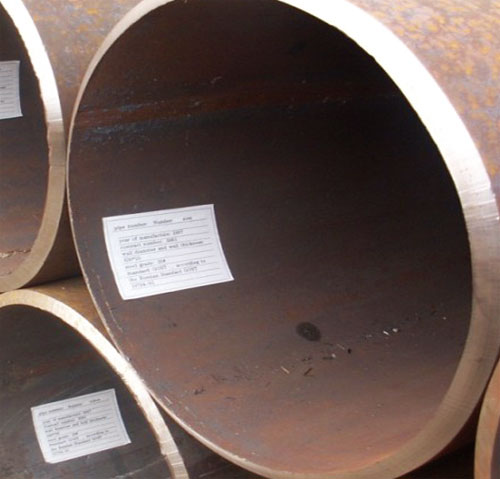 Прямой шов сварной стальной трубы